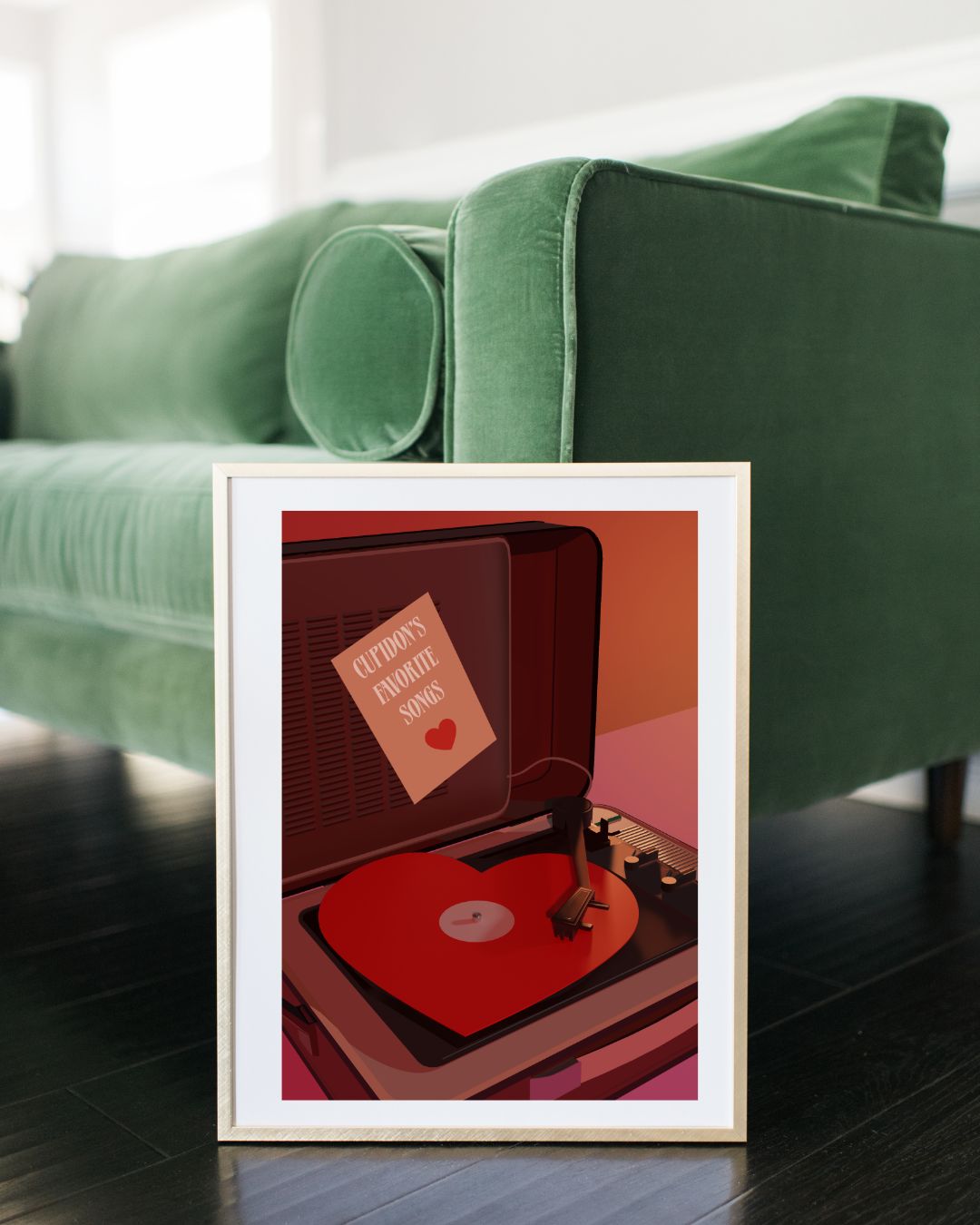 La playlist de Cupidon - Impression d'art