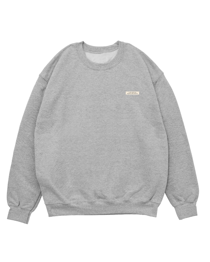 LA CHUTE - Sweatshirt gris